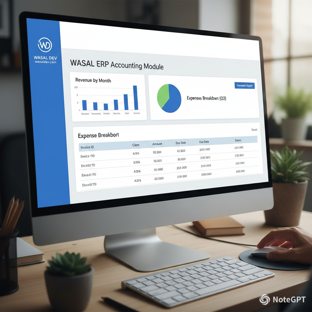 Wasal ERP Accounts Overview
